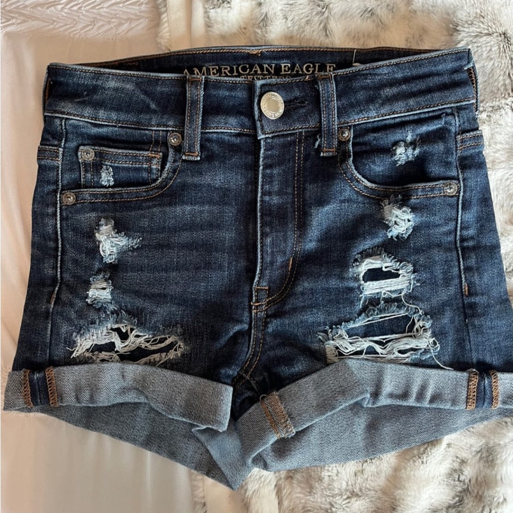 American eagle denim shorts